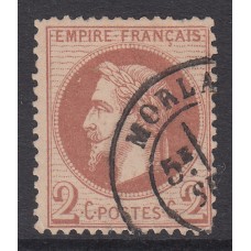 Francia - Correo 1862 Yvert 26 Usado