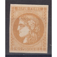 Francia - Correo 1870 Yvert 43A * Mh