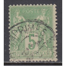 Francia - Correo 1898 Yvert 102 Usado