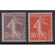 Francia - Correo 1906 Yvert 135/6 * Mh