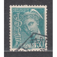 Francia - Correo 1942 Yvert 538 usado   Mercurio