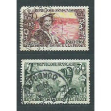 Francia - Correo 1960 Yvert 1246/7 usado