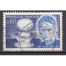 Francia - Correo 1967 Yvert 1533 usado   Marie Curie
