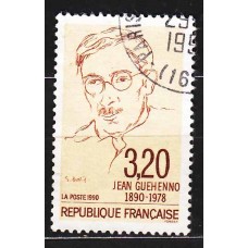 Francia - Correo 1990 Yvert 2641 usado   Jean Guehenmo