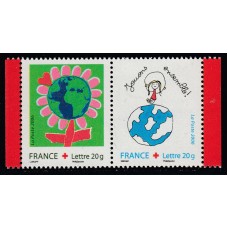 Francia - Correo 2006 Yvert 3991/2 ** Mnh  Cruz roja