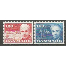 Dinamarca - Correo 1980 Yvert 700/1 ** Mnh Europa