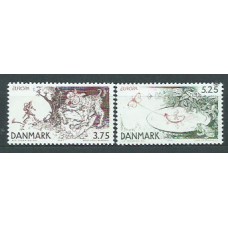 Dinamarca - Correo 1997 Yvert 1161/62 ** Mnh Europa