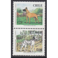 Chile - Correo 1998 Yvert 1439/40 ** Mnh Fauna, Perros