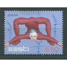 Estonia - Correo 2002 Yvert 422 ** Mnh Circo