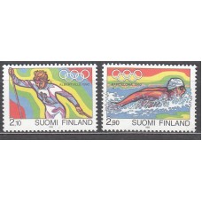 Finlandia - Correo 1992 Yvert 1127/8 ** Mnh Deportes