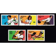 Estados Unidos - Correo 1995 Yvert 2349/53 ** Mnh Deportes