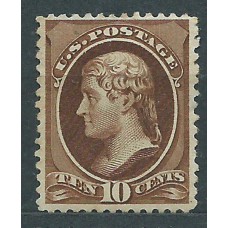 Estados Unidos - Correo 1870-82 Yvert 44 (*) Mng