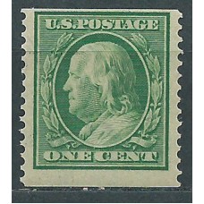 Estados Unidos - Correo 1908-09 Yvert 167 ** Mnh Personaje