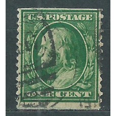 Estados Unidos - Correo 1908-09 Yvert 167C usado   Personaje