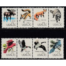 Estados Unidos - Correo 1978 Yvert 1206/13 ** Mnh Fauna