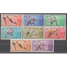 Togo - Correo Yvert 505/10+A 61/2 ** Mnh  Deportes fútbol