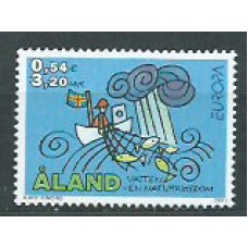 Aland Correo Yvert 191 Mnh ** Europa