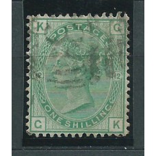Gran Bretaña - Correo 1873 Yvert 53 usado Victoria
