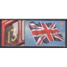 Gran Bretaña - Correo 2001 Yvert 2281a ** Mnh Bandera