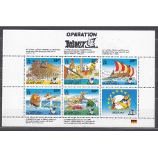 Guernsey - Correo 1992 Yvert 575/79 ** Mnh Asterix