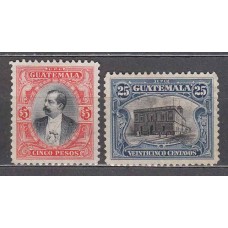 Guatemala - Correo Yvert 145/6 usado