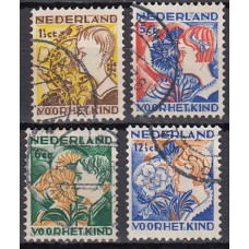 Holanda - Correo 1932 Yvert 245/8 usado