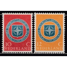 Holanda - Correo 1959 Yvert 701/2 usado
