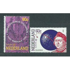 Holanda - Correo 1992 Yvert 1406/7 ** Mnh Europa