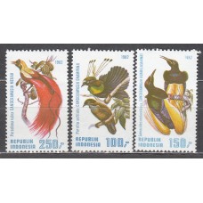 Indonesia - Correo 1982 Yvert 972/4 ** Mnh  Fauna aves