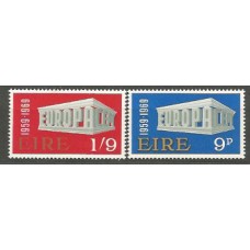 Irlanda - Correo 1969 Yvert 232/3 ** Mnh Europa