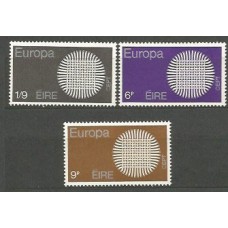 Irlanda - Correo 1970 Yvert 241/3 ** Mnh Europa