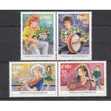 Irlanda - Correo 2001 Yvert 1325/8 ** Mnh Música