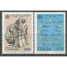 Italia - Correo 1982 Yvert 1530/1 ** Mnh Europa