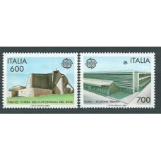 Italia - Correo 1987 Yvert 1742/3 ** Mnh Europa