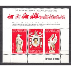 Colonias Inglesas - Grandes Series 25 aniversario de la coronacion de su majestad Isabel II ** Mnh