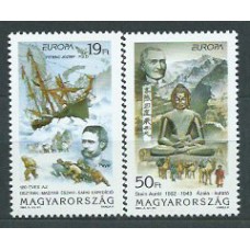 Hungria - Correo 1994 Yvert 3454/5 ** Mnh Europa descubrimientos