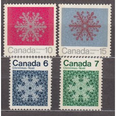 Canada - Correo 1971 Yvert 465/8 ** Mnh Navidad