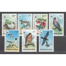 Grenada - Correo 1978 Yvert 790/6 ** Mnh Fauna aves