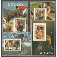 Guayana Britanica - Correo Yvert 2050UB/UE Hojita ** Mnh Deportes