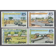 Kenya - Correo Yvert 91/4 ** Mnh