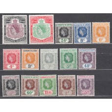 Leeward - Correo Yvert 119/33 * Mh nº 127 usado Isabel II