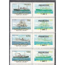 Tonga - Niuafo ou Correo Yvert 54/7 ** Mnh  Barcos