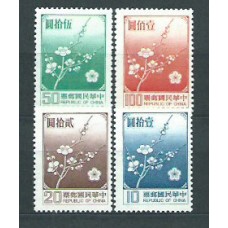 Formosa - Correo 1979 Yvert 1237/40 ** Mnh  Flores