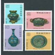 Formosa - Correo 1981 Yvert 1334/7 ** Mnh  Esmaltes antiguos