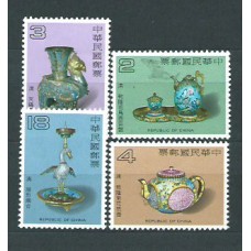 Formosa - Correo 1984 Yvert 1507/10 ** Mnh  Esmaltes antiguos