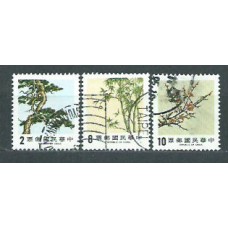 Formosa - Correo 1985 Yvert 1536/8 usado - Flora