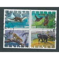 Formosa - Correo 1992 Yvert 2024/7 usado - Fauna