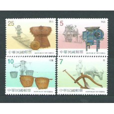 Formosa - Correo 2001 Yvert 2583/6 ** Mnh  Material agrícola