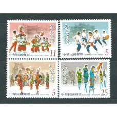 Formosa - Correo 2004 Yvert 2834/7 ** Mnh  Danzas