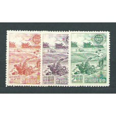 Formosa - Correo 1961 Yvert 359/61 (*) Mng   Agricultura